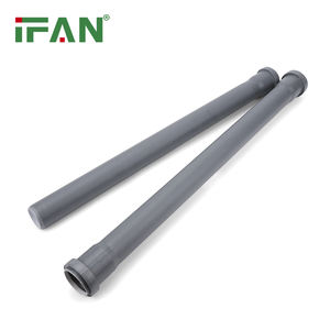 IFAN Semua Ukuran Fitting Pembuangan Air Plastik Halus Fitting Pvc-U Fitting Y Tee Pvc Pipa dan Fitting Dengan Sambungan Cincin Karet - Product Image 5