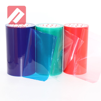 Film de protection PE bleu, noir et blanc personnalisé, auto-adhésif, pour la protection des surfaces en acier inoxydable et en aluminium