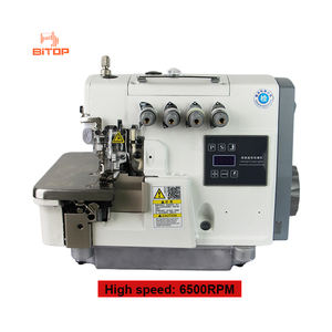 Nuovo tipo macchina da cucire industriale tagliacuci automatica ad altissima velocità a 4 fili - Product Image 2