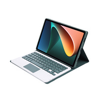 Casing Keyboard Magic Tablet penutup 12.4 inci, casing Keyboard Magic untuk Xiaomi Pad 6S Pro 2024 Trackpad nirkabel