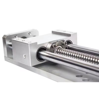 Nouvelle série KR60CP de guides linéaires à longue course avec moteur et PLC, en aluminium 6061, à faible coût, pour la vente directe en usine