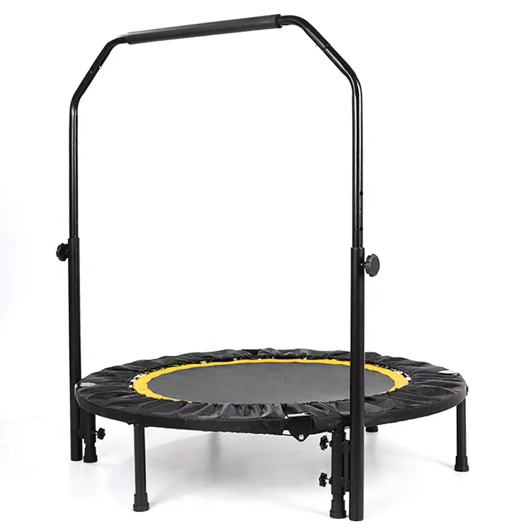 Opvouwbare Mini Trampoline Verstelbare Rebounder Oefentrampoline Voor Volwassenen Fitness Indoor Trampoline Voor Bounce Workout Max Loa