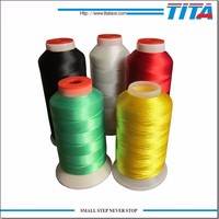 Fil en polyester 120D/2 550S/500Z 5000M pour machine à broder