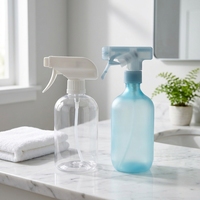 Bouteille pulvérisateur en plastique de 1000 ml avec gâchette pour produits chimiques, brumisateur pour plantes, jardin, eau, désodorisant, nettoyage, rechargeable