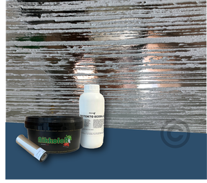 Darana Inox-Nuevo producto Lámina metálica especial para decoración de paredes interiores del hogar-Un juego cubre 14 m² en una sola capa - Product Image 6