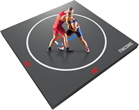 Aufblasbare Ringermatte DWF PVC 3x3m 4x4m 5x5m für Kampfsportarten Jiu Jitsu BJJ MMA Judo Fitness Turnen Training