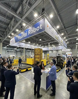 Robot mobile AGV/AMR intelligent à navigation par code QR et évitement d'obstacles par laser SLAM, charge utile 400 kg, levage latéral, en promotion