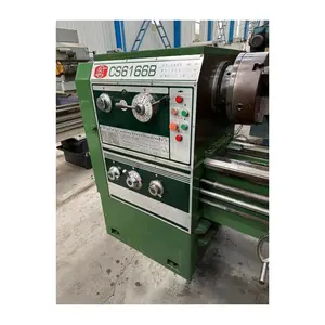 2023 Venda quente Usado Torno BOCHI CS6166B 2 Metros Torno Horizontal Pesado 6166*2000mm Para Venda