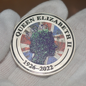 ROYAUME-UNI REINE Couleur Pièces JETON 1926 2022 SA MAJESTÉ REINE <span class=keywords><strong>Elizabeth</strong></span> II Pièce Commémorative - Product Image 2