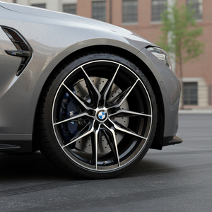 Rines Deportivos de Aluminio 6061-T6 Forjados a Medida de 18-22 Pulgadas con Diseño de 5 Radios Divididos - Cóncavos Profundos para BMW M3 M4 Audi RS5 - Product Image 6