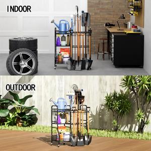 Organizador de Herramientas Eléctricas de Metal Personalizado, Estante de Almacenamiento Multifuncional para Garaje con Estante de Exhibición, Directo de Fábrica - Product Image 5