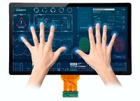 Écran tactile LCD IPS TFT haute résolution 18,5 pouces, 10 points de contact, contrôleur EETI, module tactile capacitif Pcap