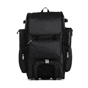 Custom Logo Baseball Softball Gear <b>Bag</b> Padel Tennis <b>Bag</b> Sport Gear Carry <b>Bag</b> with <b>Wheels</b> - Product Image 1