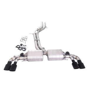 Sistema de Escape de Alto Rendimiento Valvetronic 304SUS Catback para Porsche Cayenne <span class=keywords><strong>GTS</strong></span> Turbo 3.0T V6 2019-2024 - Product Image 1