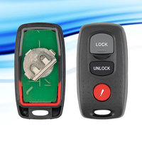 MS 3 boutons 315mhz fcc KPU41794 télécommande de voiture sans clé pour mazda 3 6 2003-2009 remplacement du porte-clés vierge de voiture sans clé