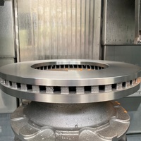 Tour CNC vertical spécialisé pour l'usinage et la production de disques de frein