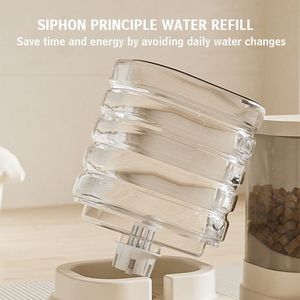 2025 chat nouveau Transparent unique distributeur d'eau potable prix de gros chat et chien automatique eau potable artefact d'alimentation
