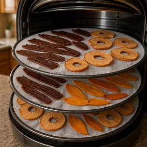 Tappetini in Silicone per Essiccatore 13*13 Pollici, Antiaderenti, per Snack per Animali, Frutta, Verdura, Compatibili con Essiccatore <span class=keywords><strong>Cosori</strong></span> - Product Image 5