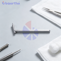 Guide de perçage à compression professionnel pour chirurgie orthopédique vétérinaire 1,1 mm pour système ALPS 5 en titane, instruments de chirurgie osseuse pour animaux de compagnie