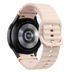 Smartwatch accessorio morbido Silicone cinturini per orologio con <span class=keywords><strong>Samsung</strong></span> Galaxy <span class=keywords><strong>Watch</strong></span> 7 6 5 <span class=keywords><strong>4</strong></span> <span class=keywords><strong>Band</strong></span> 40mm 44mm cinturini per Smart <span class=keywords><strong>Watch</strong></span> da polso - Product Image 3