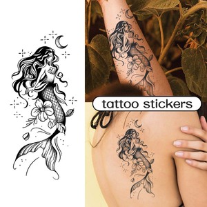 Tatuaggio Temporaneo Semi-Permanente a Mezzo Braccio, Impermeabile e Duraturo, Design Personalizzato a Base di Erbe per Donne e Uomini - Product Image 5