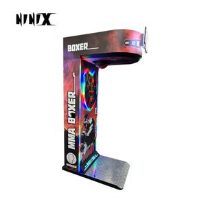 Boxing <b>Machine</b> Arcade Boxer Game With Dummy Bag Sensor Card Scanner for Shopping Center <b>Punch</b> Test - Product Image 3