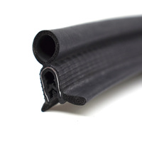 Bande d'étanchéité en mousse de caoutchouc EPDM noire ZQ-048 pour cadres de portes/fenêtres – Étanche, anti-poussière, insonorisante, facile à poser et à découper