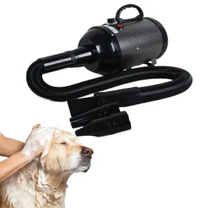 2600W dayanıklı veteriner ayarlanabilir hız tek motorlu otomatik Pet bakım köpek yıkama saç kurutma makinesi su üfleyici