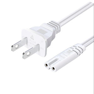 كابل طاقة تيار متردد قابس أمريكي للولايات المتحدة الأمريكية كابل طاقة تيار متردد سلك <span class=keywords><strong>3</strong></span> Core <span class=keywords><strong>2</strong></span> Core - Product Image 6