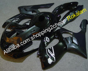 Piezas de Carrocería para Motocicleta YZF600R 97-07, Carenados de Motocicleta ABS para <span class=keywords><strong>Yamaha</strong></span> YZF-600R <span class=keywords><strong>Thundercat</strong></span> 1997-2007, Kit de <span class=keywords><strong>Carenado</strong></span> Negro - Product Image 1