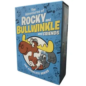 Les Aventures de Rocky et Bullwinkle et Friends: L'intégrale de la série 18DVD film pour enfants shopify eBay best-seller kids dvd