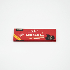 Papier à rouler King Size en pulpe de bois, enveloppe à tabac en papier naturel, gomme naturelle, 50 feuilles par paquet - Product Image 2