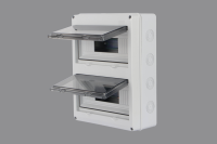 Boîtier de distribution électrique CNFLY LYC2-24 série HT à 24 voies, bornes MCB, disjoncteur, indice de protection IP65, utilisation intérieure/extérieure