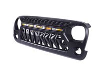 Gobison JK 4x4 accessoires tout-terrain Grille avant de voiture pour JEEP WRANGLER 2007-2017 Grille de pare-chocs