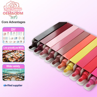 2026 CLL OEM Vente en gros Gloss à lèvres en tube souple 10 couleurs, Baume à lèvres hydratant lissant aux peptides, Gloss à lèvres en tube marque privée