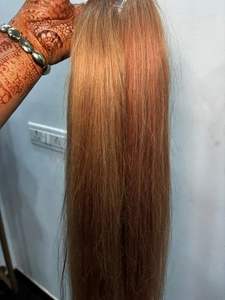 Extensions de cheveux naturels lisses de 24 pouces, tissées à la machine, collection de la meilleure qualité, prix en gros - Product Image 2