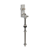 Structure de montage solaire Pied en L Aluminium Pieds en L 80 100 120 Support de montage solaire pour toit