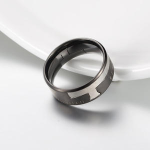 Anillo de oro cruzado para hombres, armadura de Éfeso dada por Dios, fabricantes de joyería, venta directa - Product Image 4