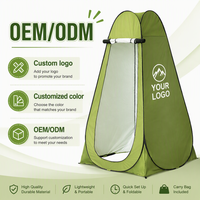 Tente de Douche et Vestiaire Portable Extérieure pour 2 Personnes en Oxford, Ouverture Automatique Rapide, Imperméable pour Plage, Camping et Aventures
