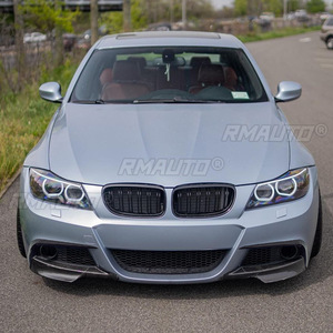 ชุดแต่งสปอยเลอร์กันชนหน้ารถยนต์ ช่องระบายอากาศ  สำหรับ BMW ซีรีส์ 3 E90 E91 LCI M Sport ปี 2009-2012 - Product Image 5