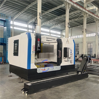 Tour vertical CNC CK5120 de 2000 mm de diamètre de tournage pour le travail des métaux