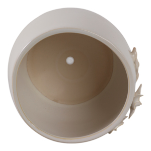 Maceta de cerámica para decoración del hogar, maceta para plantas de interior y exterior con diseño floral, pieza decorativa. - Product Image 6