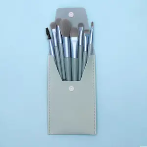 8 Mini Brush Portable Concealer Powder Brush Set Soft Hair Beauty Foundation Eyeshadow Tool Brush