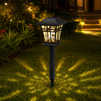 Lampe solaire LED SMD pour allée, 8LM, 3000K, résistante aux intempéries, lanterne de jardin extérieure avec batterie Ni-MH 1,2V AA 600mAh