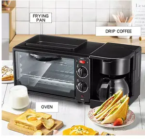 Frühstücks hersteller 3 in 1 Multifunktions-Frühstücks-Sandwich maschine Frühstücks-Müsli-Maschine