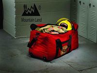 Grand sac à roulettes pour le sauvetage des pompiers avec bandoulière et poche pour casque