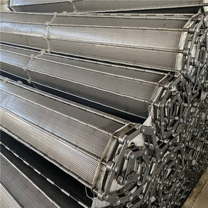 Nuovissimo Nastro Trasportatore a Piastre in Acciaio Inox per l'Industria Alimentare, Vendita all'Ingrosso - Product Image 2