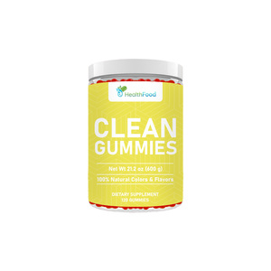Gummies personnalisées en usine pour le contrôle du poids à base de plantes, 100% naturelles, énergie propre, brûle-graisses, améliore l'humeur - Product Image 1