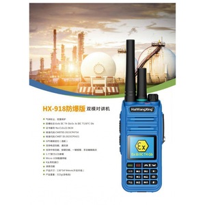 Walkie Talkie a Prueba de Explosiones HaiWangXing HX-918EX, Modo Dual 4G, Tarjeta SIM Pública para Minas de Carbón y Plantas Químicas - Product Image 1