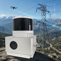 Système de numérisation LiDAR 3D haute précision GEOSUN GS-260X pour la cartographie topographique, l'inspection électrique et la construction de villes intelligentes